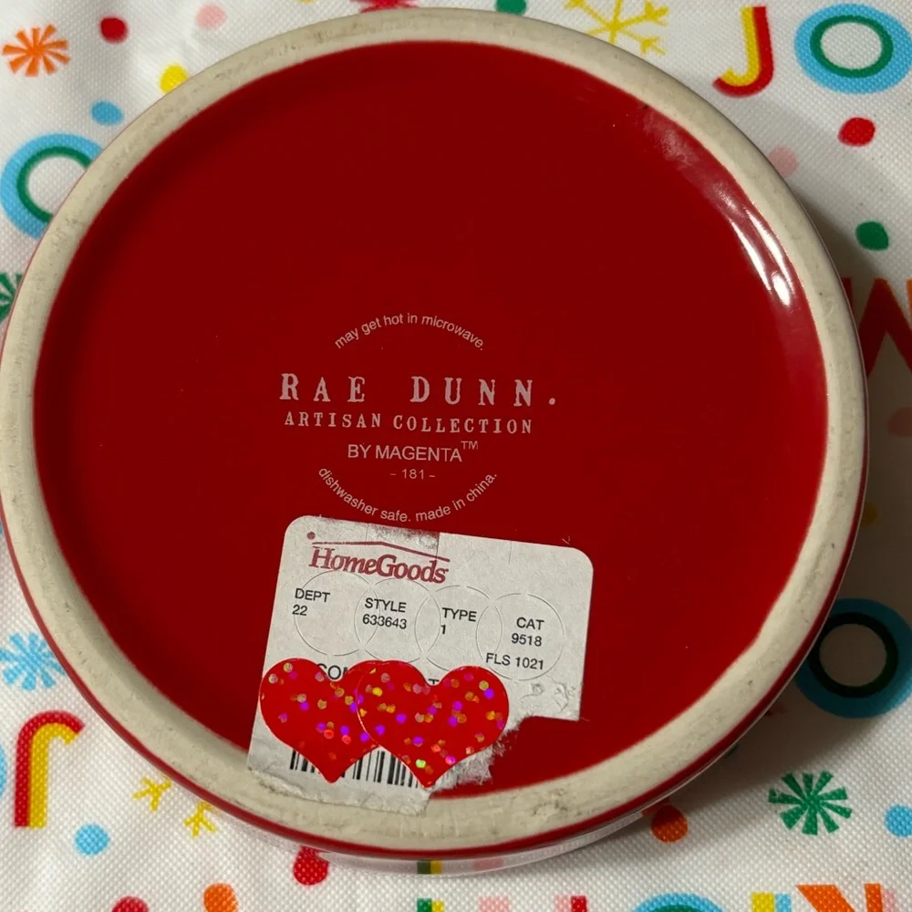 Rae Dunn MERRY CATMAS Cat Kitten Food Dish / Bowl